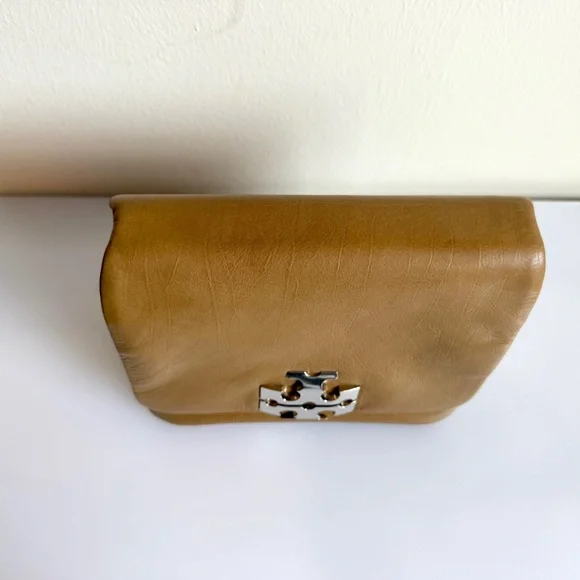 Tory Burch Charlie Shoulder Bag - Wren Brown - Picture 8 of 16